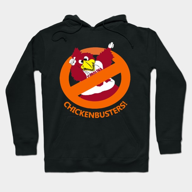 Chickenbusters - Purple Hoodie by evilbunny1982